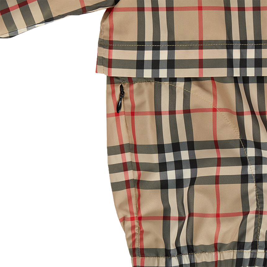 버버리키즈(BURBERRY KIDS) 빈티지 체크 라이트 키즈 후드 자켓 (성인착용가능) WILBUR CHECK 8038334 A7028
