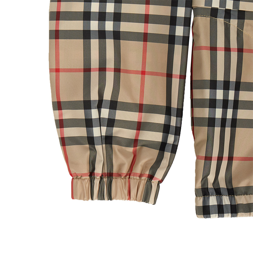 버버리키즈(BURBERRY KIDS) 빈티지 체크 라이트 키즈 후드 자켓 (성인착용가능) WILBUR CHECK 8038334 A7028