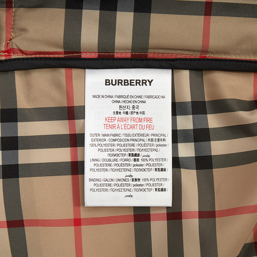 버버리키즈(BURBERRY KIDS) 빈티지 체크 라이트 키즈 후드 자켓 (성인착용가능) WILBUR CHECK 8038334 A7028