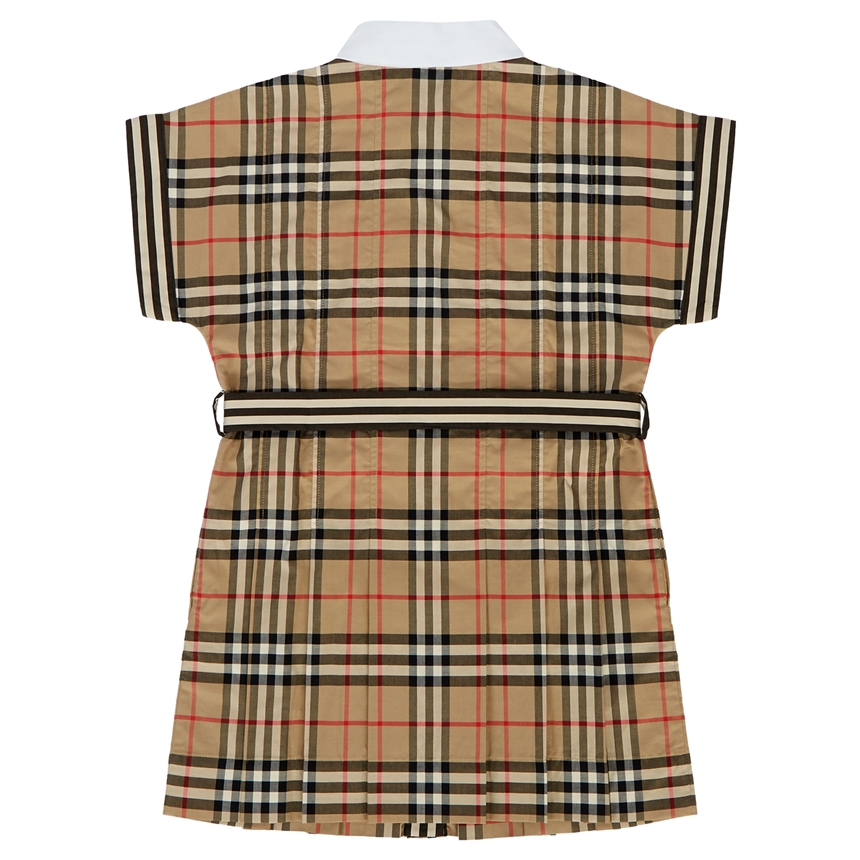버버리키즈(BURBERRY KIDS) 빈티지 체크 키즈 반팔 원피스(성인착용가능) LEAH 8036479 A7028