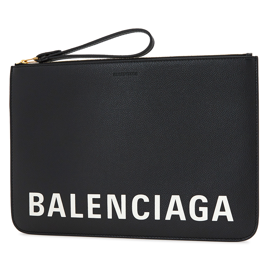 발렌시아가(BALENCIAGA) 로고 캐시 미디엄 공용 클러치/파우치백 636903 1IZKM 1090
