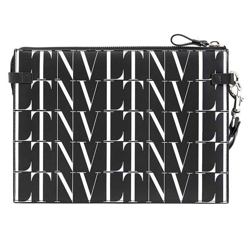발렌티노(VALENTINO) 로고 타임즈 공용 클러치/파우치백 VY2P0P09GTC 0NI