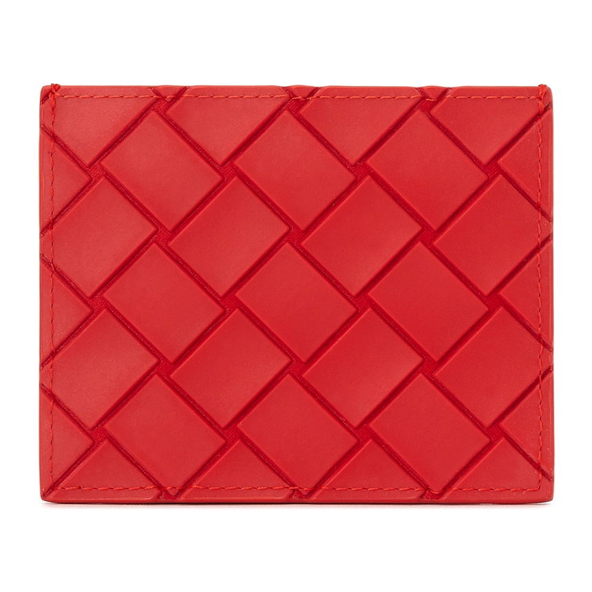 보테가베네타(BOTTEGA VENETA) 토마토 인트레치아토 공용 명함/카드지갑 579246 VBWL2 6541
