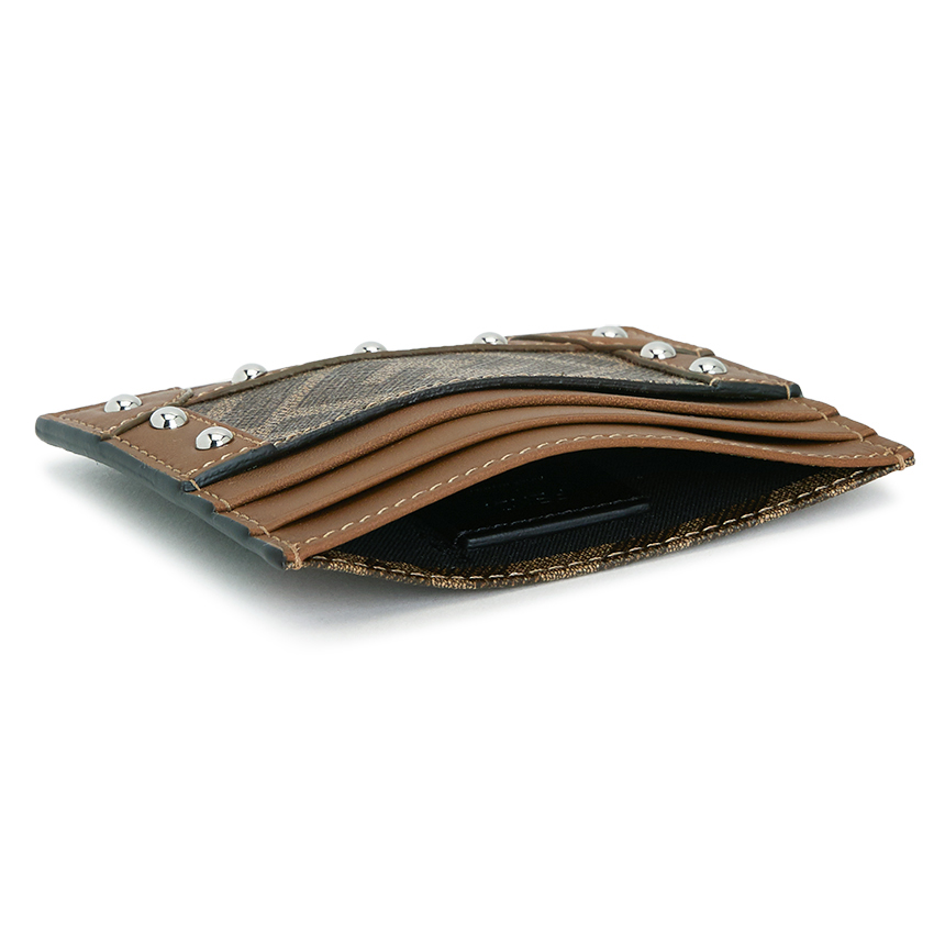 펜디(FENDI) 로고 스터드 공용 명함/카드지갑 7M0234 A8V3 F18AT