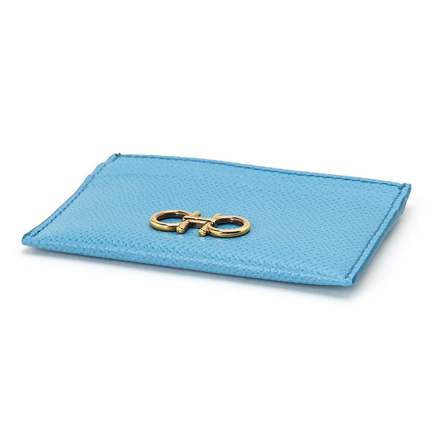 페라가모(FERRAGAMO) 더블 간치니 여자 명함/카드지갑 22 0007 SCANDINAVI 0742167