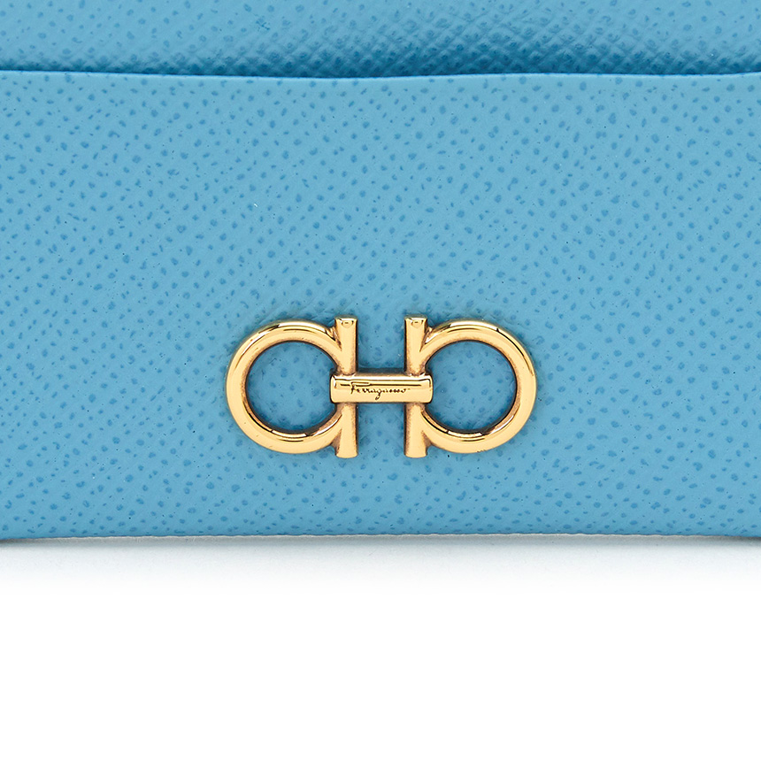 페라가모(FERRAGAMO) 더블 간치니 여자 명함/카드지갑 22 0007 SCANDINAVI 0742167