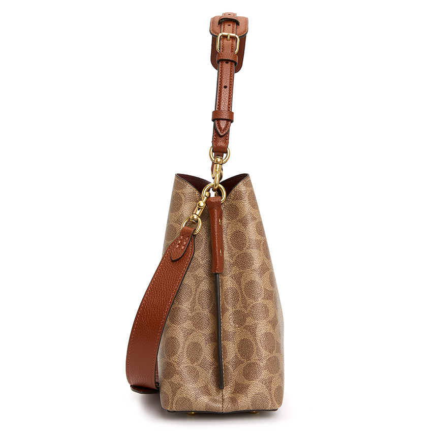 코치(COACH) 윌로우 시그니처 크로스바디 여자 토트겸숄더백 C2745 B4 TAN RUST