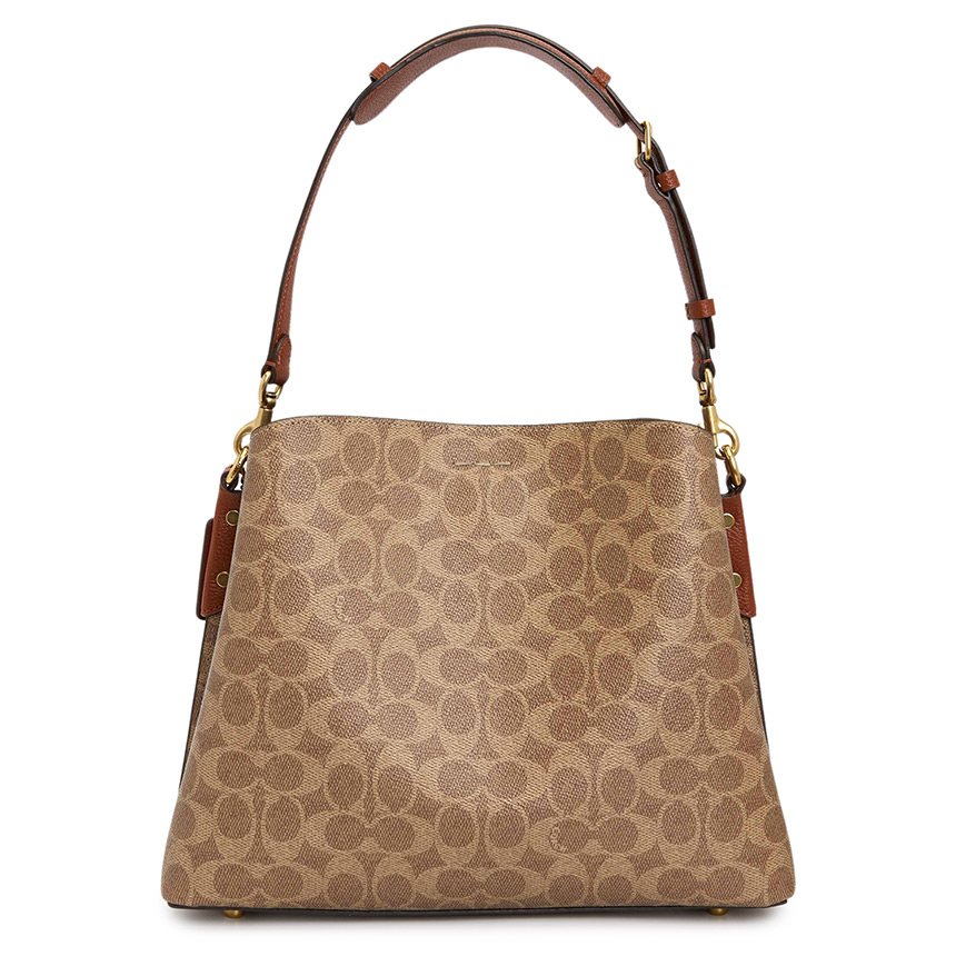 코치(COACH) 윌로우 시그니처 크로스바디 여자 토트겸숄더백 C2745 B4 TAN RUST