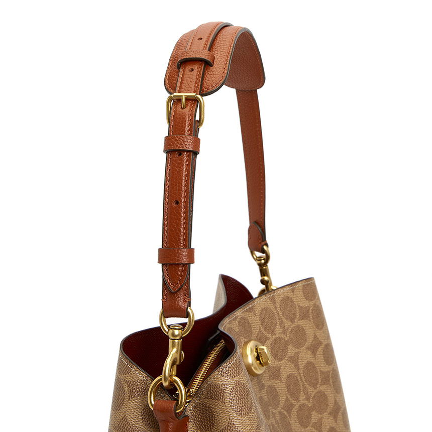 코치(COACH) 윌로우 시그니처 크로스바디 여자 토트겸숄더백 C2745 B4 TAN RUST