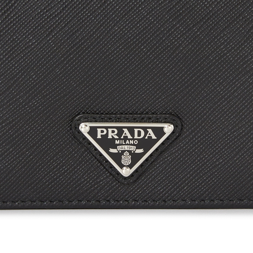 프라다(PRADA) 사피아노 트라이앵글 여자 반지갑 1MV204 QHH F0632