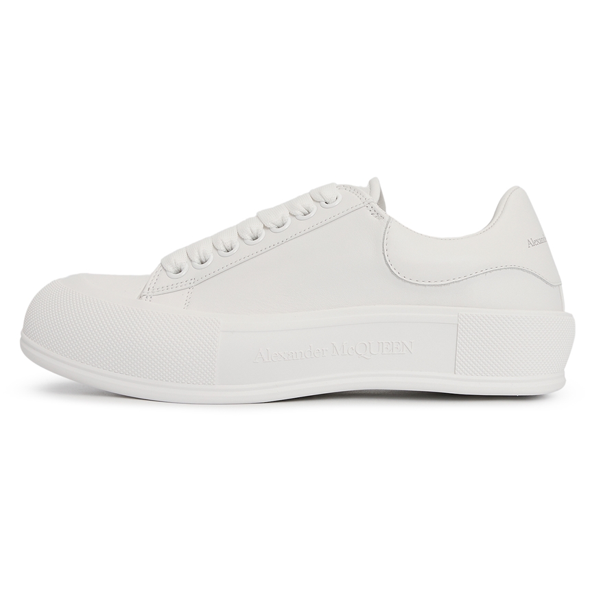 알렉산더맥퀸(ALEXANDER MCQUEEN) 데크 플림솔 남성 스니커즈 705201 WIAB6 9065