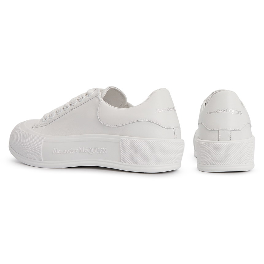 알렉산더맥퀸(ALEXANDER MCQUEEN) 데크 플림솔 남성 스니커즈 705201 WIAB6 9065