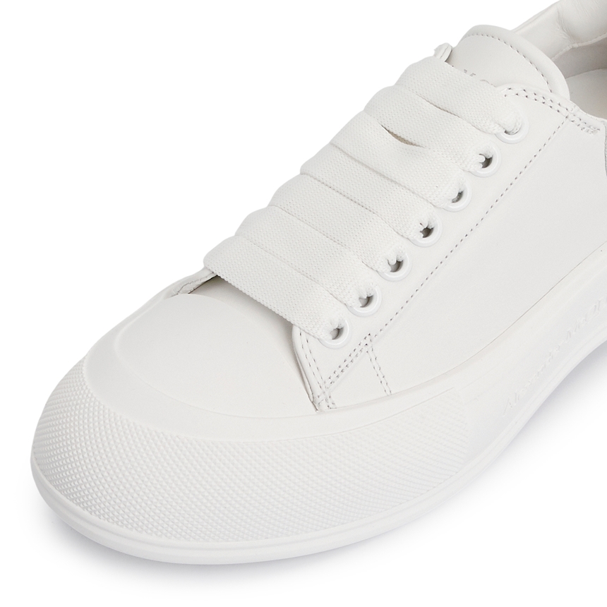 알렉산더맥퀸(ALEXANDER MCQUEEN) 데크 플림솔 남성 스니커즈 705201 WIAB6 9065