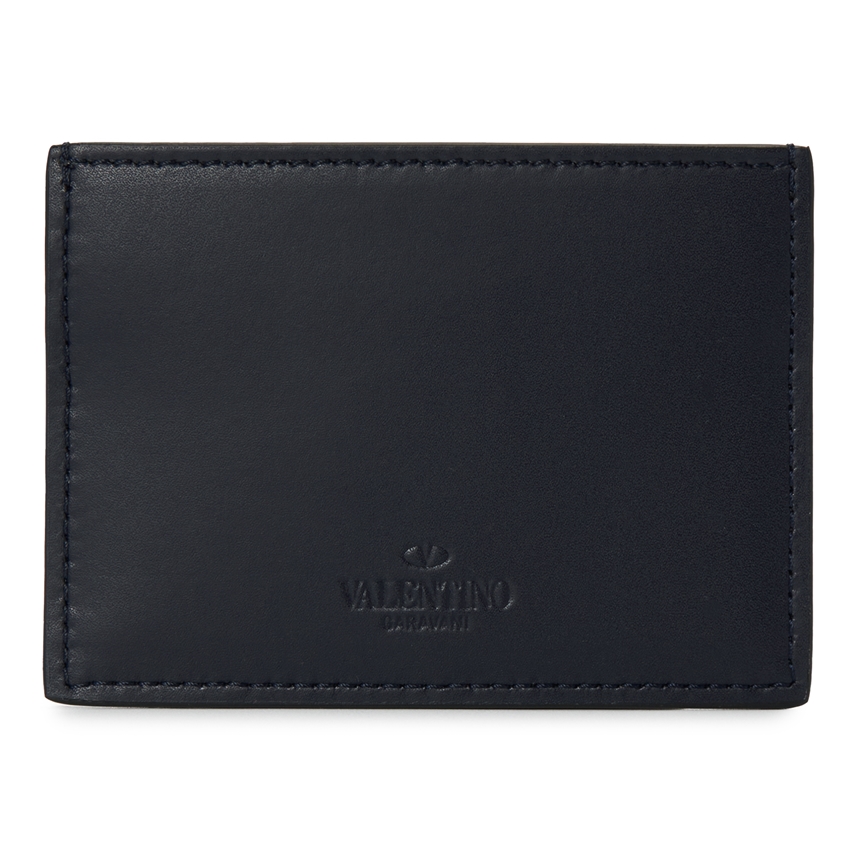 발렌티노(VALENTINO) 로고 남자 명함/카드지갑 1Y2P0448LVN W31