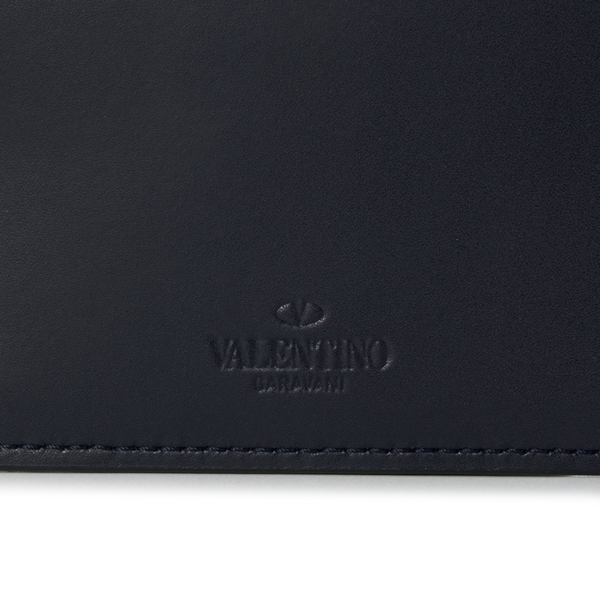 발렌티노(VALENTINO) 로고 남자 명함/카드지갑 1Y2P0448LVN W31