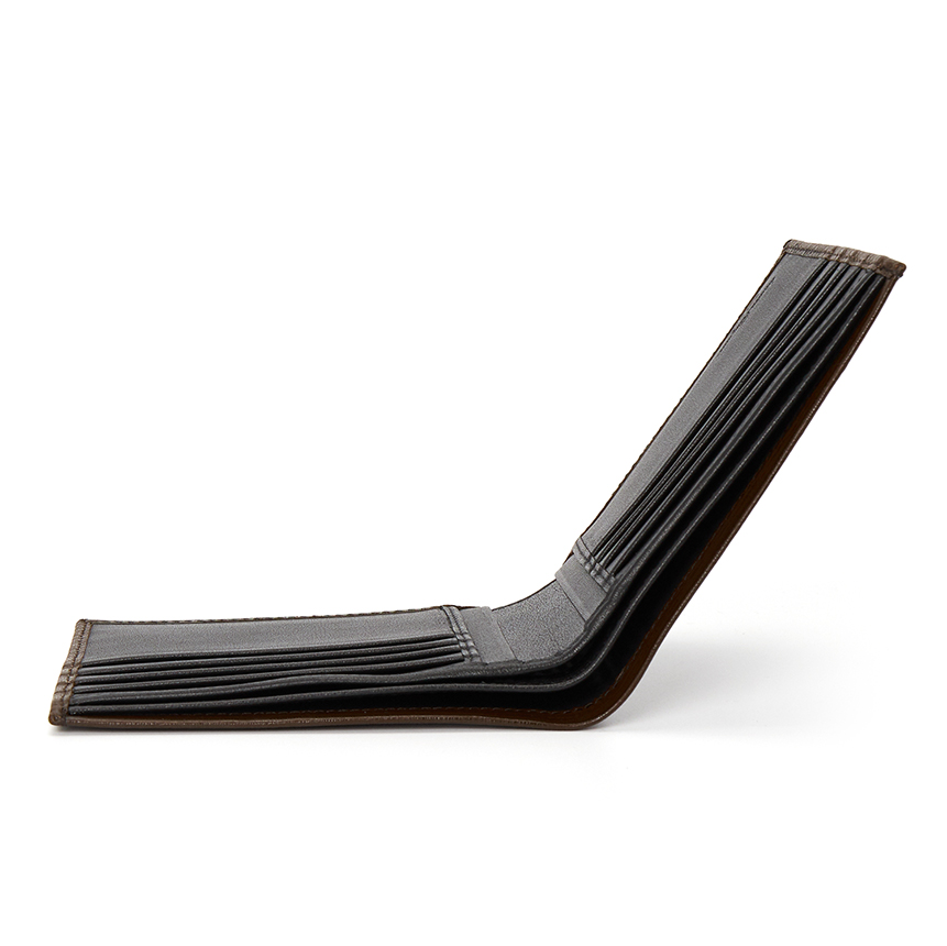 페라가모(FERRAGAMO) 더블 간치니 남자 반지갑 66 A063 BROWN 0753612