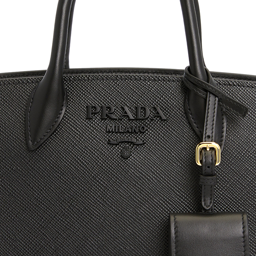 프라다(PRADA) 사피아노 모노크롬 여자 토트겸숄더백 1BA269 2ERX F0002 3OO