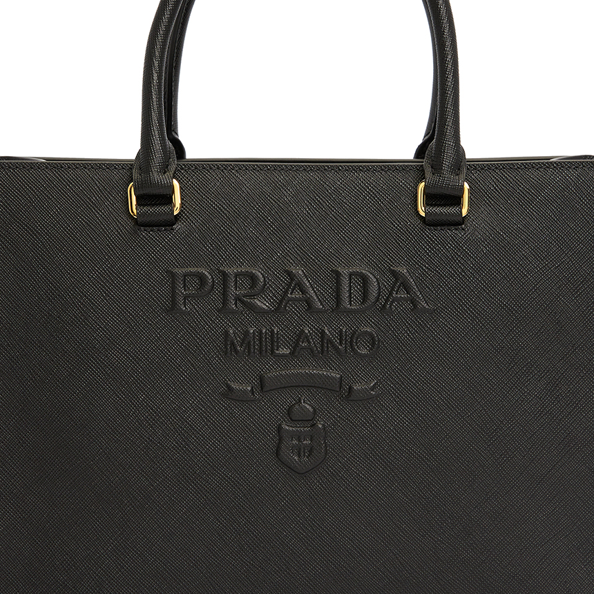 프라다(PRADA) 사피아노 럭스 미디움 여자 토트겸숄더백 1BA337 NZV F0002 N2A