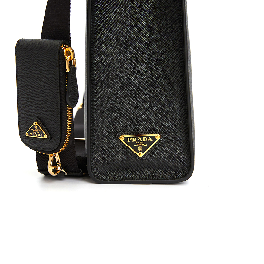 프라다(PRADA) 사피아노 럭스 미디움 여자 토트겸숄더백 1BA337 NZV F0002 N2A