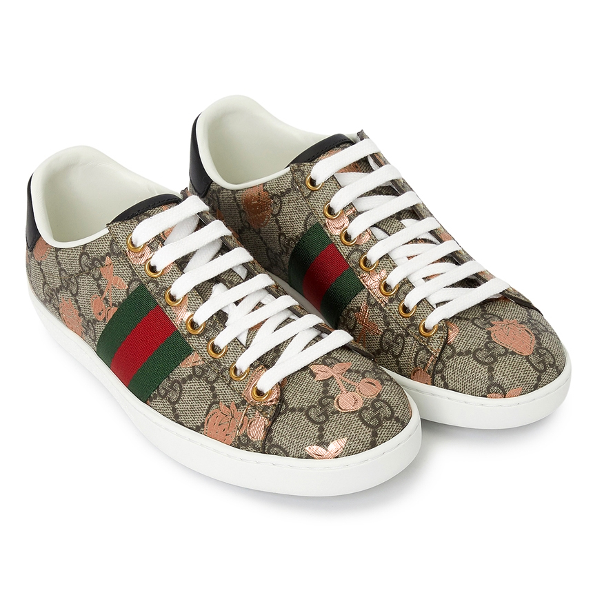 구찌(GUCCI) 에이스 GG 베리 여자 스니커즈 433900 UM610 8295