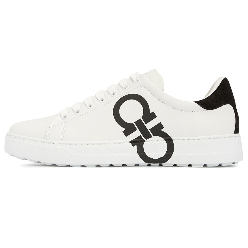 페라가모(FERRAGAMO) 간치니 남성 스니커즈 NUMBER BIANCO OTT 0747213