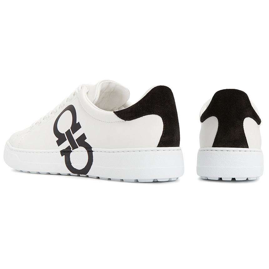 페라가모(FERRAGAMO) 간치니 남성 스니커즈 NUMBER BIANCO OTT 0747213