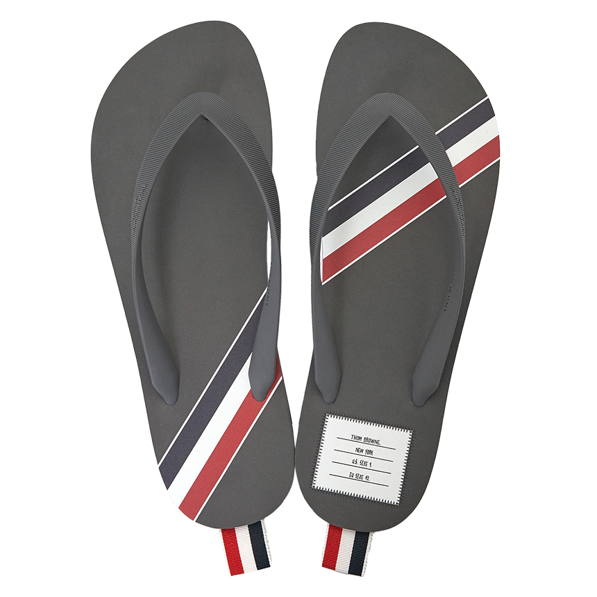 톰브라운(THOM BROWNE) 삼선 스트라이프 남자 조리 MFL071A 05690 035