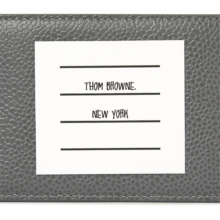 톰브라운(THOM BROWNE) 페이퍼 라벨 남자 명함/카드지갑 MAW290A 00198 025