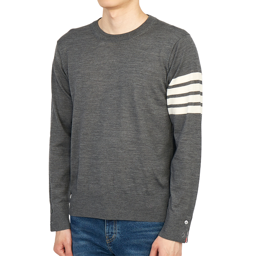 톰브라운(THOM BROWNE) 남성 니트 MKA002A Y1014 038