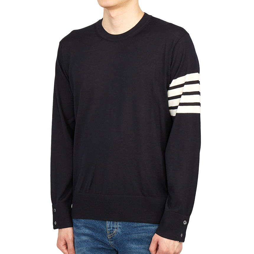톰브라운(THOM BROWNE) 남성 니트 MKA002A Y1014 415