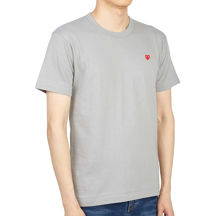 꼼데가르송(COMME DES GARCONS) 미니 레드하트와펜 남자 반팔티셔츠 AZ T314 051 3