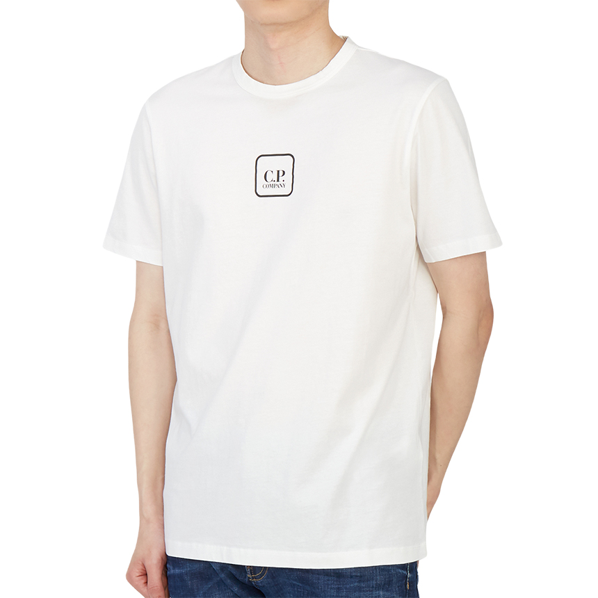 씨피컴퍼니(CP COMPANY) 메트로폴리스 그래픽 남자 반팔티셔츠미드웨이트핏 12CMTS192A 005100W 103