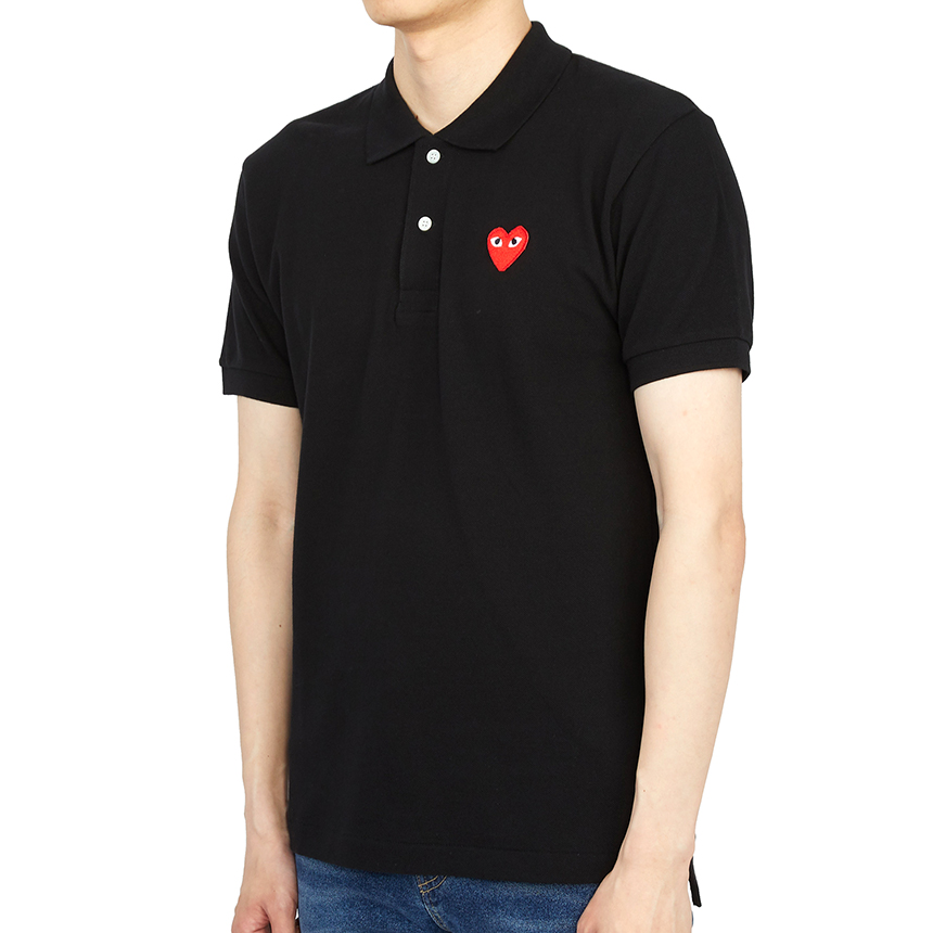 꼼데가르송(COMME DES GARCONS) 레드와펜 남성 카라 반팔티셔츠 AZ T006 051 1