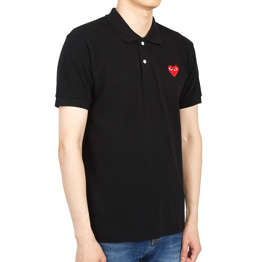꼼데가르송(COMME DES GARCONS) 레드와펜 남성 카라 반팔티셔츠 AZ T006 051 1
