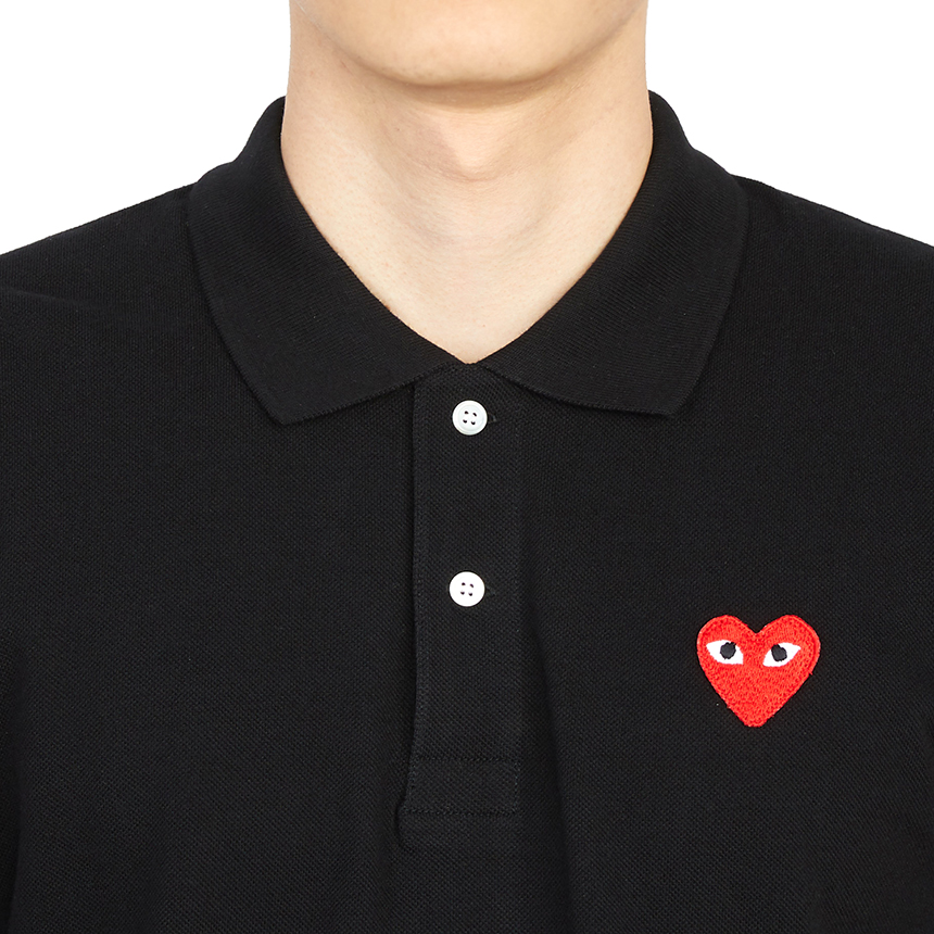 꼼데가르송(COMME DES GARCONS) 레드와펜 남성 카라 반팔티셔츠 AZ T006 051 1