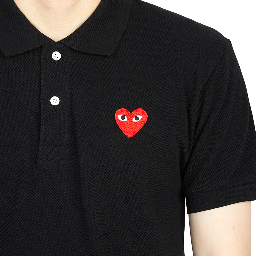 꼼데가르송(COMME DES GARCONS) 레드와펜 남성 카라 반팔티셔츠 AZ T006 051 1