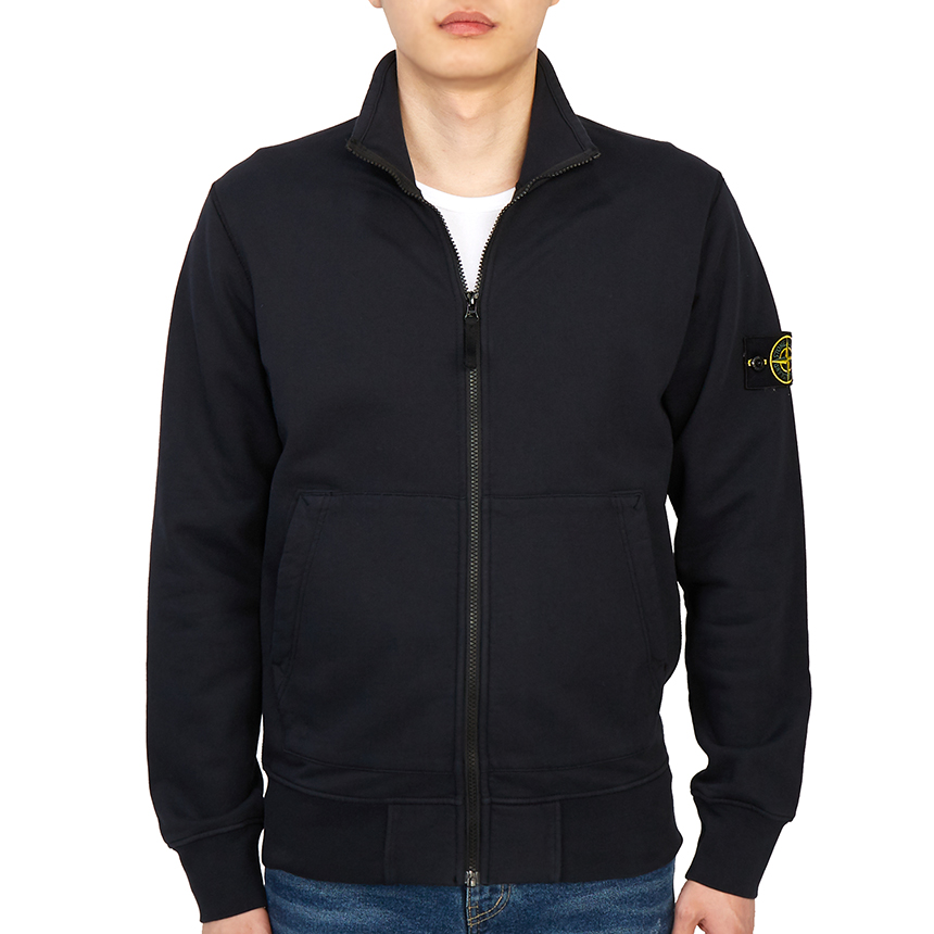 스톤아일랜드(STONE ISLAND) 와펜 남자 집업 가디건 761564351 V0020