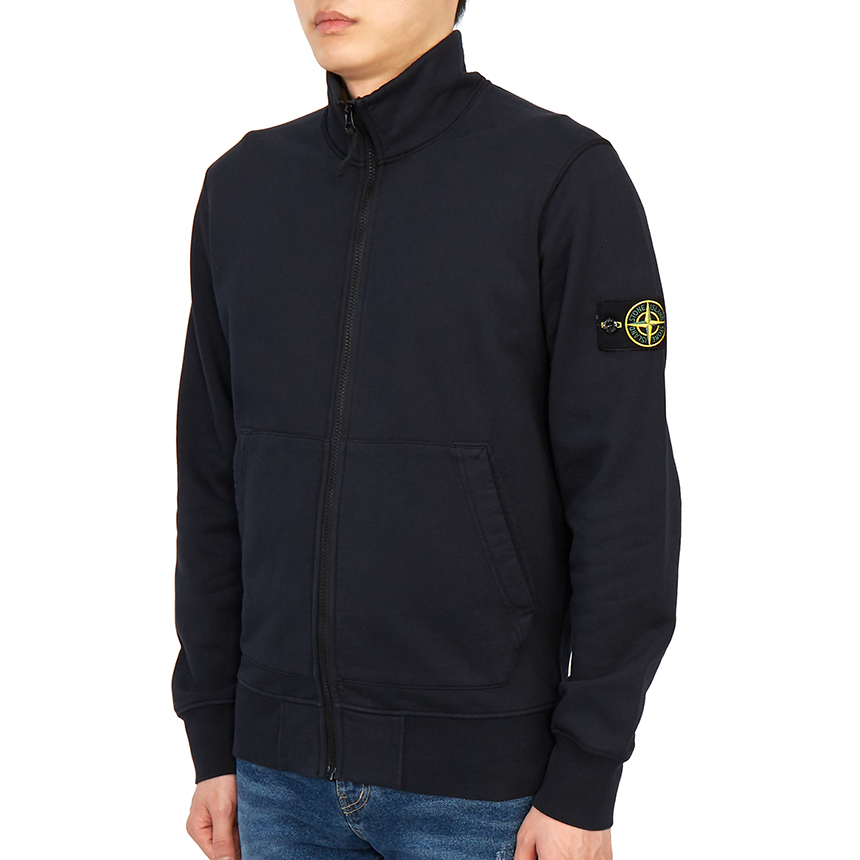 스톤아일랜드(STONE ISLAND) 와펜 남자 집업 가디건 761564351 V0020