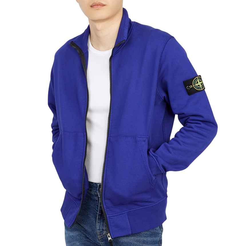 스톤아일랜드(STONE ISLAND) 와펜 남자 집업 가디건 761564351 V0022