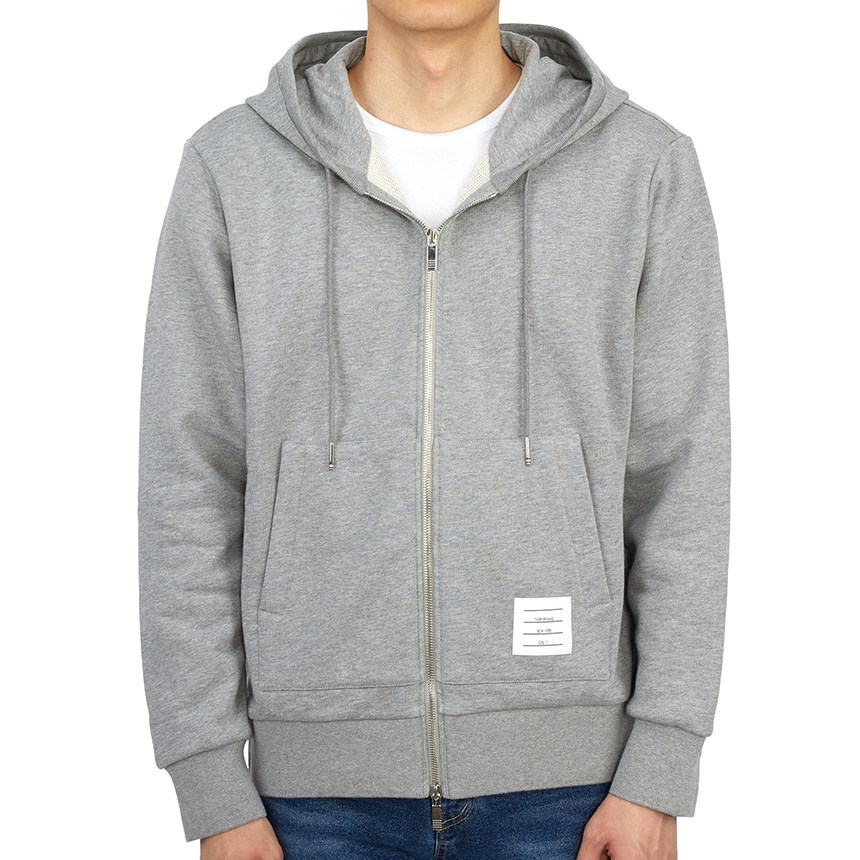 톰브라운(THOM BROWNE) 톰브라운 남성 후드 집업 가디건 MJT153A 03377 055 MJT153A 03377 055