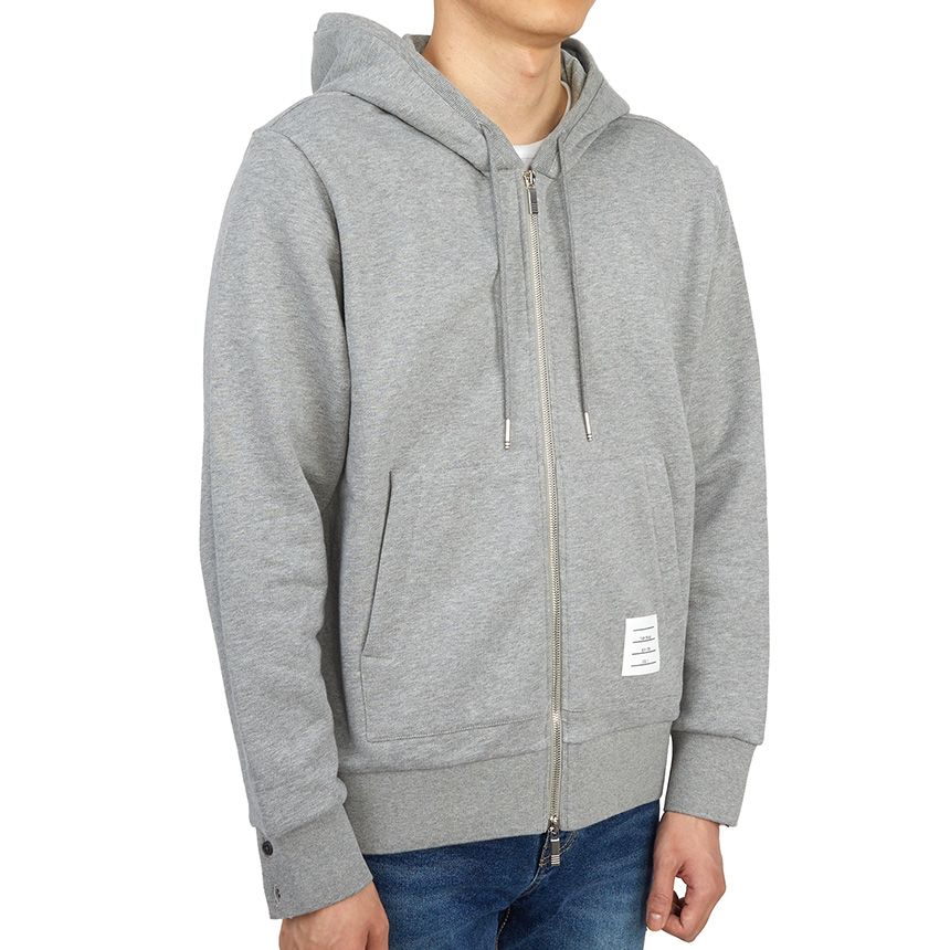 톰브라운(THOM BROWNE) 톰브라운 남성 후드 집업 가디건 MJT153A 03377 055 MJT153A 03377 055
