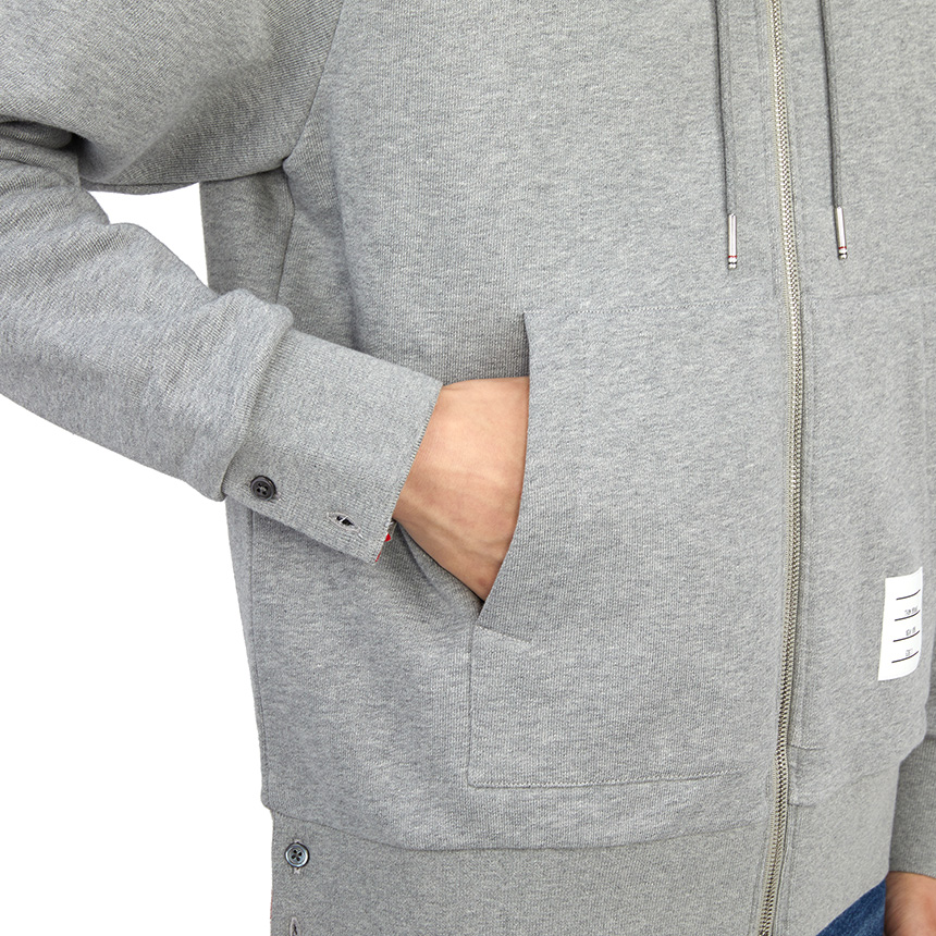 톰브라운(THOM BROWNE) 톰브라운 남성 후드 집업 가디건 MJT153A 03377 055 MJT153A 03377 055