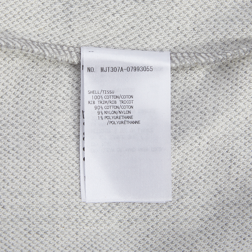 톰브라운(THOM BROWNE) 사선 스트라이프 마이크로 체크 자카드 남자 후드 집업 가디건 MJT307A 07993 055