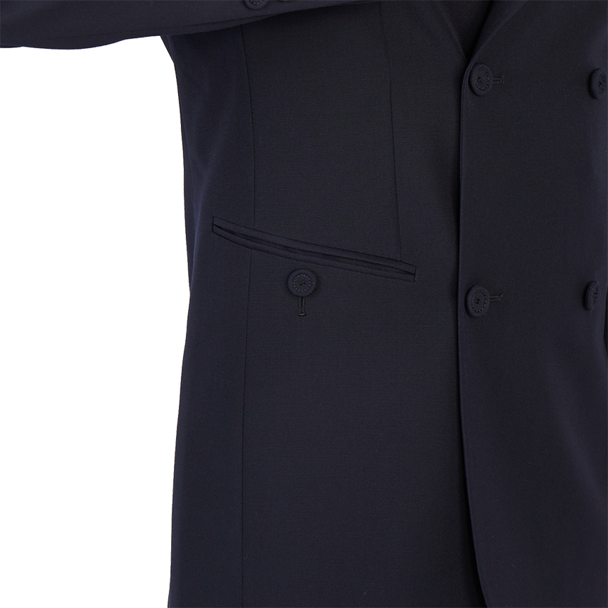 디올옴므(DIOR HOMME) 버튼 플래킷 더블 브레스트 남자 울 자켓레귤러핏 113C282A5464 540