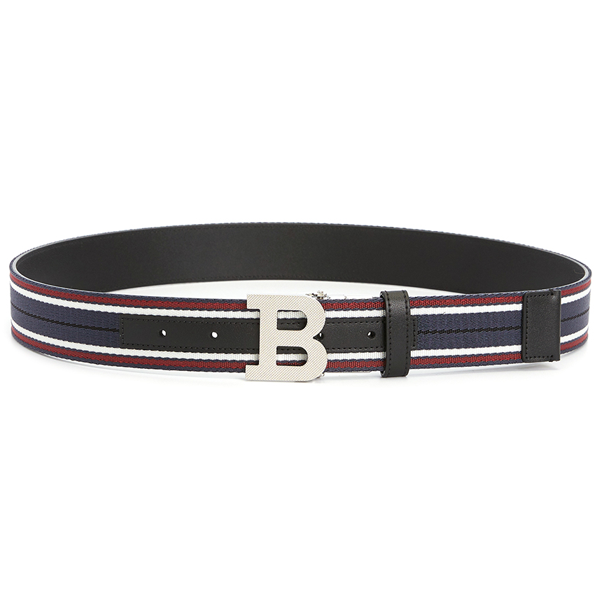 발리(BALLY) 남자 양면 캐쥬얼벨트 B BUCKLE 35 M T 17