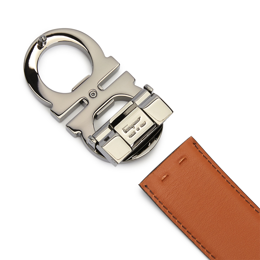 페라가모(FERRAGAMO) 더블 간치니 남자 양면 캐쥬얼벨트 (프리컷팅) 67 0084 00 0750184
