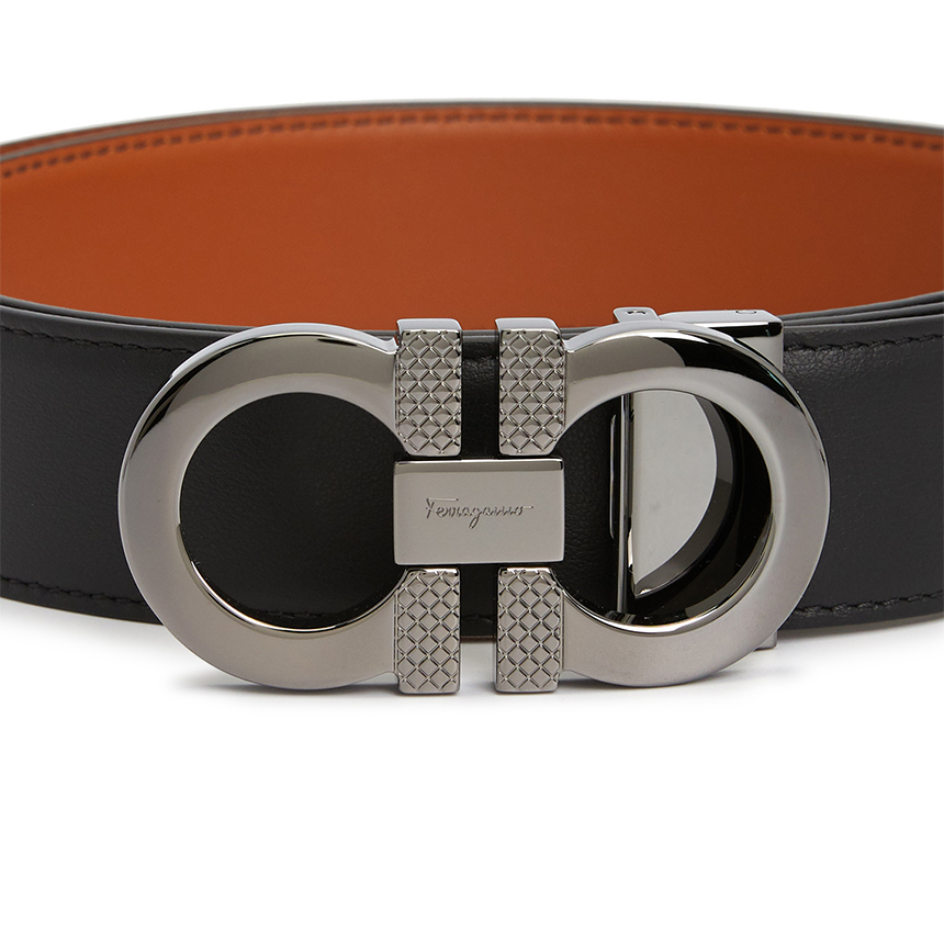 페라가모(FERRAGAMO) 더블 간치니 남자 양면 캐쥬얼벨트 (프리컷팅) 67 0084 00 0750184