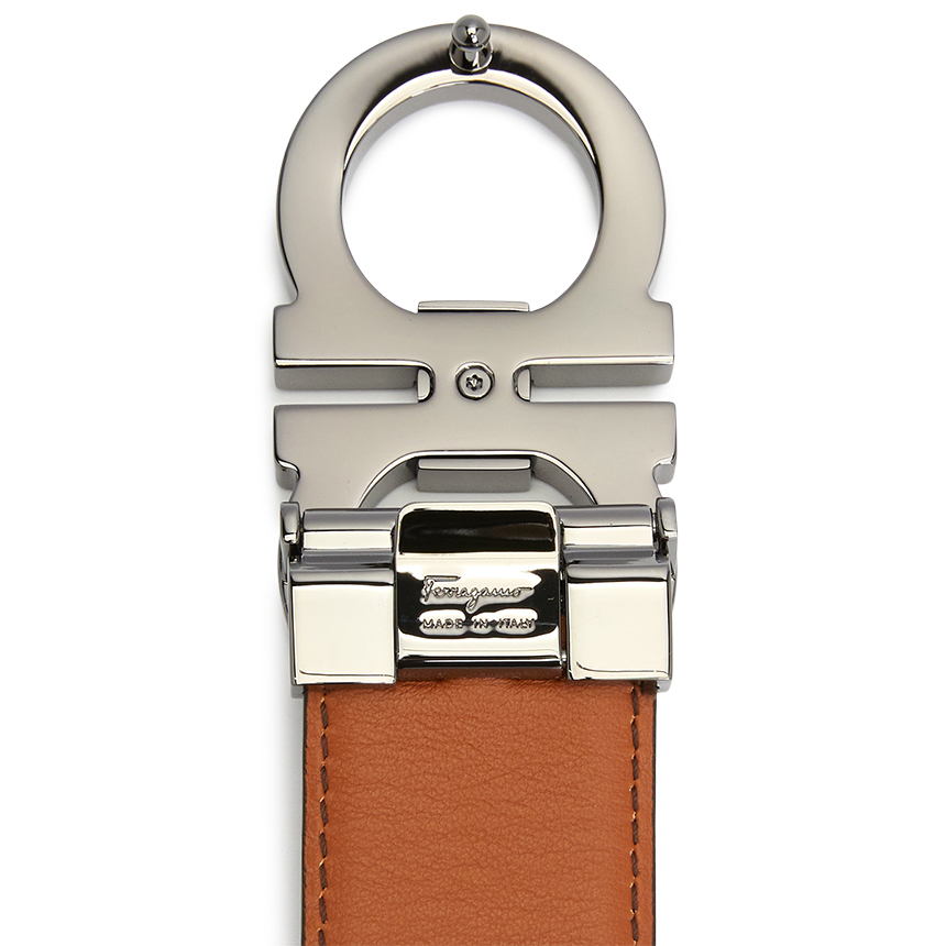 페라가모(FERRAGAMO) 더블 간치니 남자 양면 캐쥬얼벨트 (프리컷팅) 67 0084 00 0750184