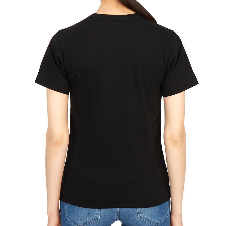 꼼데가르송(COMME DES GARCONS) 미니 레드와펜 여성 반팔티셔츠 AZ T303 051 1