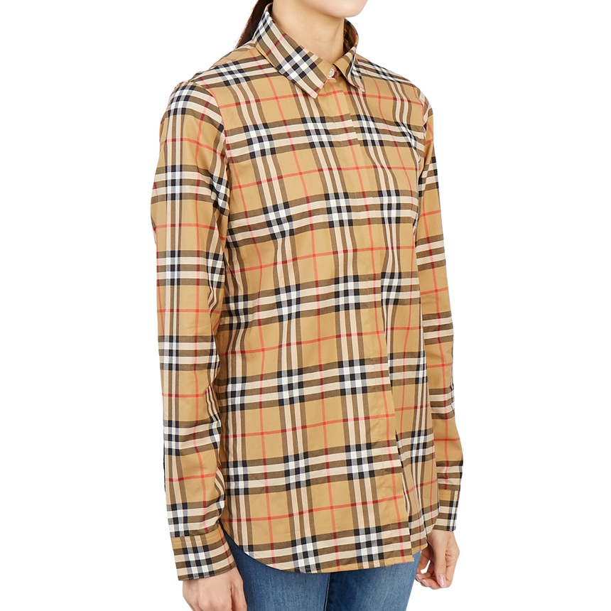 버버리(BURBERRY) 빈티지 체크여자 셔츠 CROW 8014010 A2219